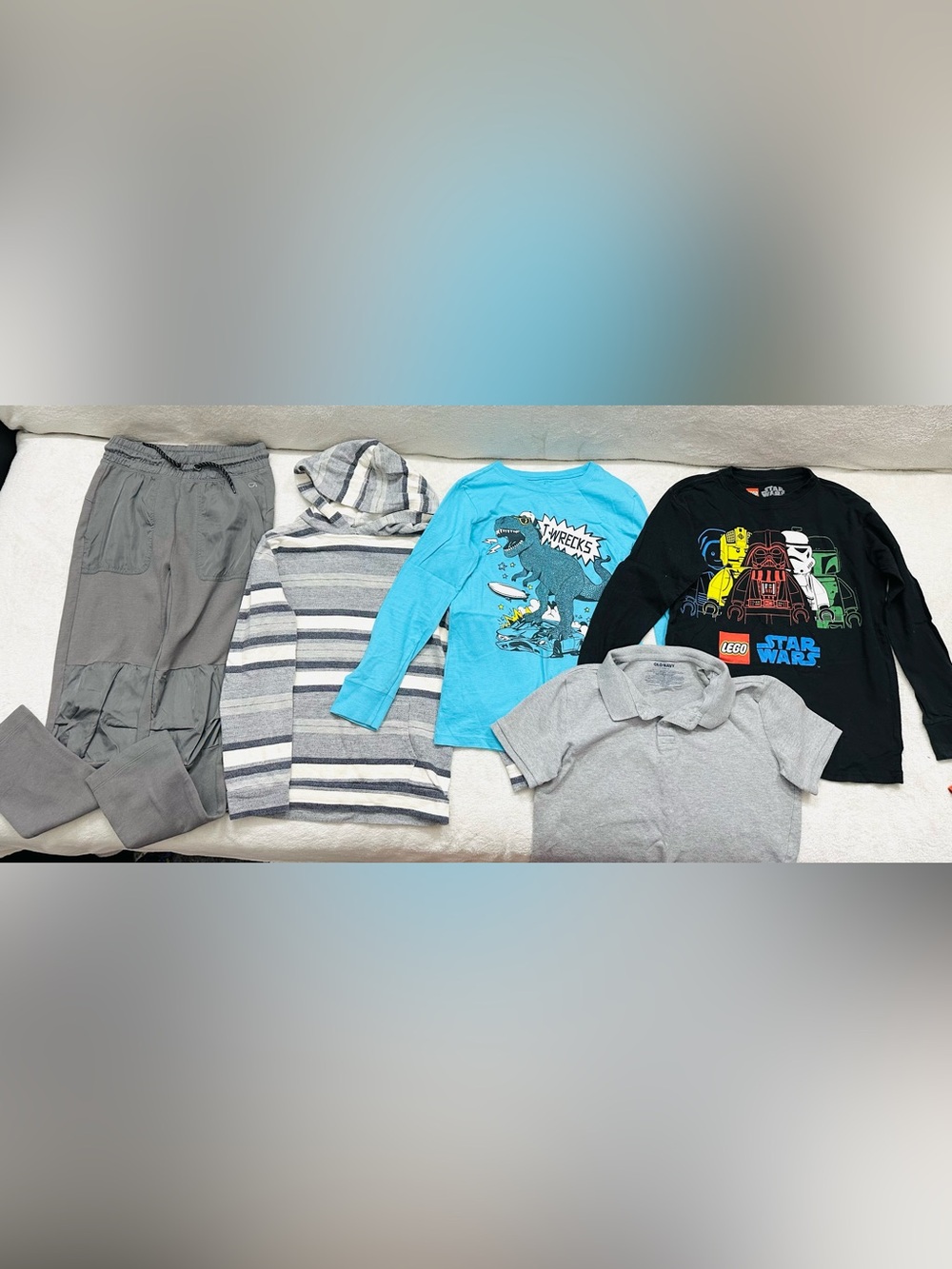 Lot Boys Clothes Tops Pants Size 8 Gap LEGO Years Excellent Condition
